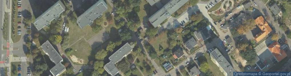 Zdjęcie satelitarne Allegro One Box, zielony automat