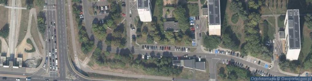 Zdjęcie satelitarne Allegro One Box, zielony automat