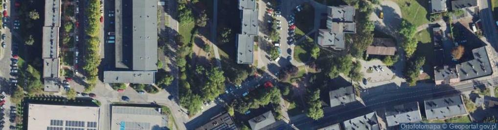 Zdjęcie satelitarne Allegro One Box, zielony automat