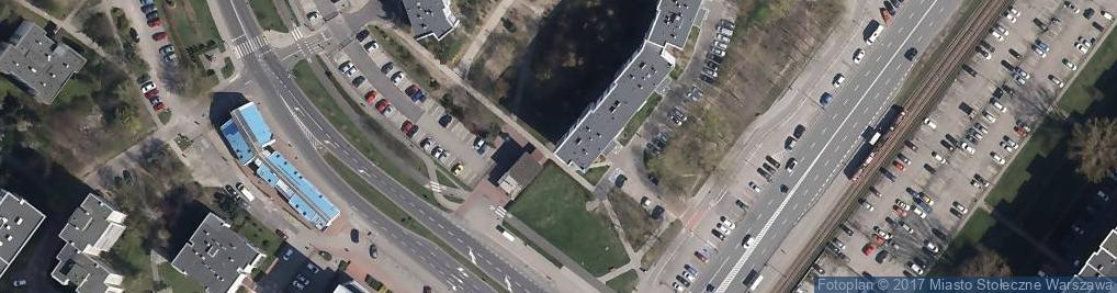 Zdjęcie satelitarne Allegro One Box, zielony automat