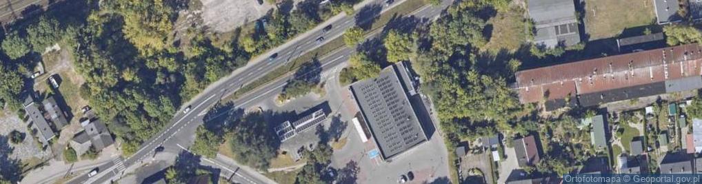 Zdjęcie satelitarne Allegro One Box, zielony automat