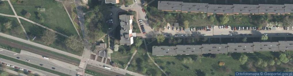 Zdjęcie satelitarne Allegro One Box, zielony automat