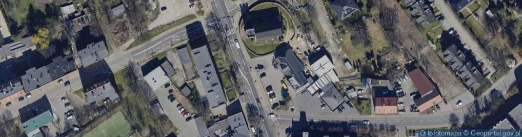 Zdjęcie satelitarne Allegro One Box, zielony automat