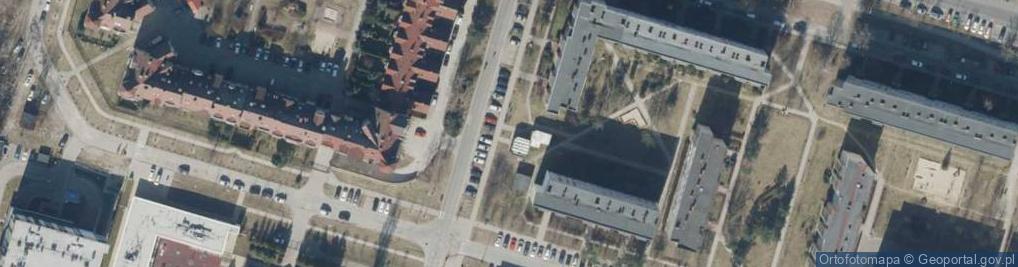 Zdjęcie satelitarne Allegro One Box, zielony automat