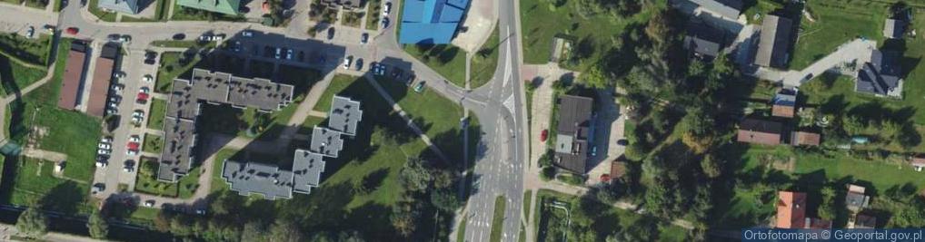 Zdjęcie satelitarne Allegro One Box, zielony automat