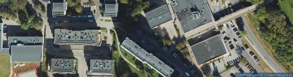 Zdjęcie satelitarne Allegro One Box, zielony automat