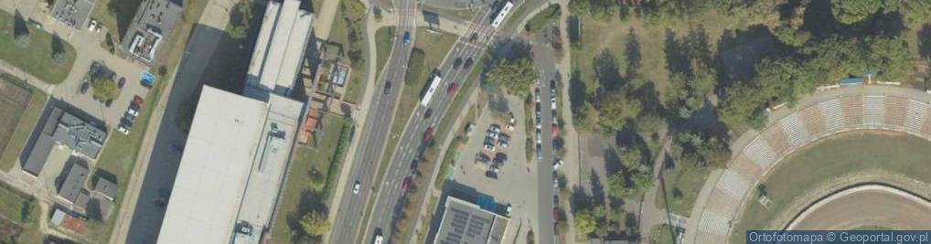 Zdjęcie satelitarne Allegro One Box, zielony automat