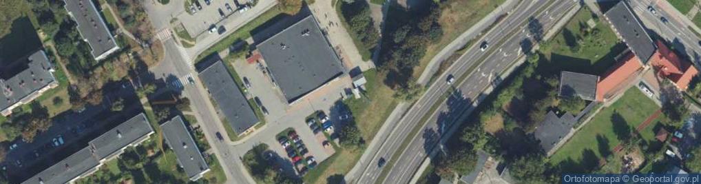 Zdjęcie satelitarne Allegro One Box, zielony automat