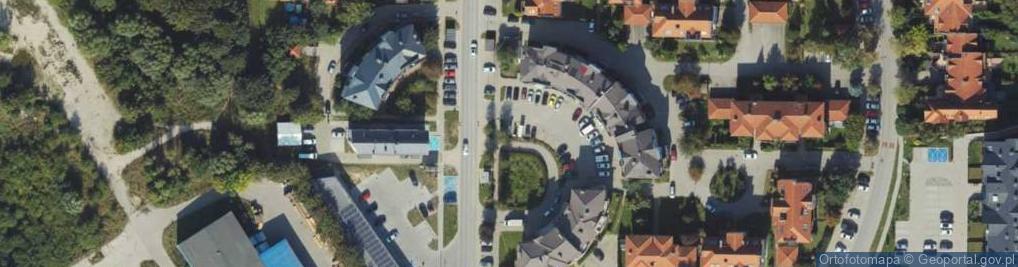 Zdjęcie satelitarne Allegro One Box, zielony automat