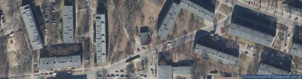 Zdjęcie satelitarne Allegro One Box, zielony automat