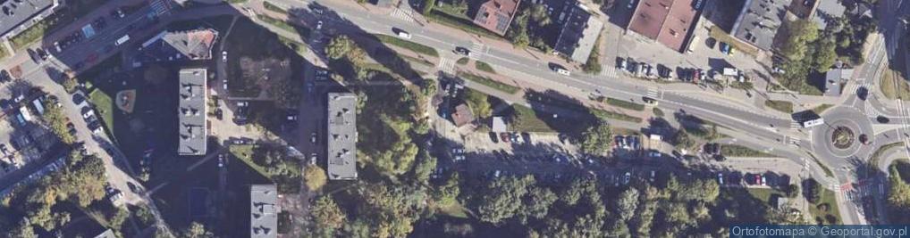 Zdjęcie satelitarne Allegro One Box, zielony automat