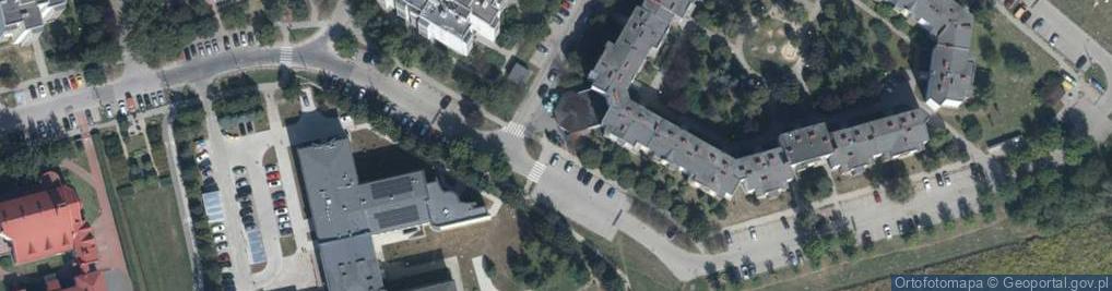 Zdjęcie satelitarne Allegro One Box, zielony automat