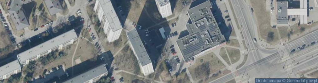 Zdjęcie satelitarne Allegro One Box, zielony automat