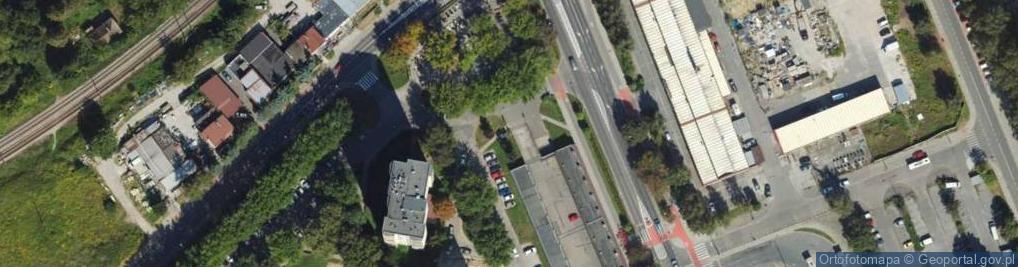 Zdjęcie satelitarne Allegro One Box, zielony automat