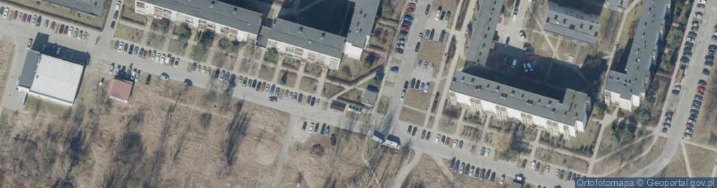 Zdjęcie satelitarne Allegro One Box, zielony automat