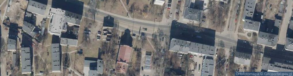 Zdjęcie satelitarne Allegro One Box, zielony automat