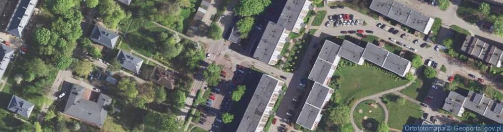 Zdjęcie satelitarne Allegro One Box, zielony automat