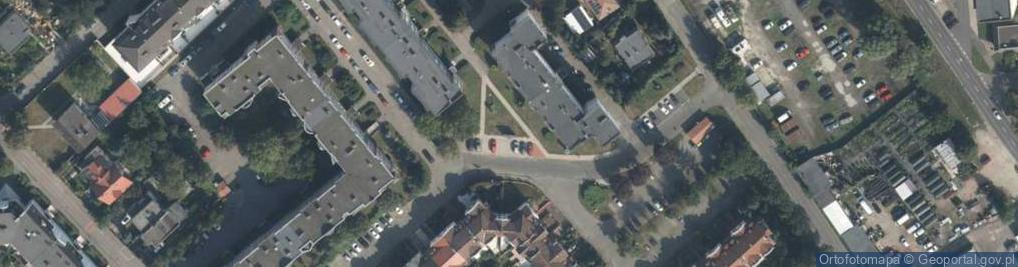 Zdjęcie satelitarne Allegro One Box, zielony automat