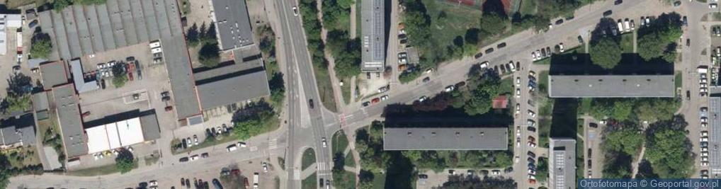 Zdjęcie satelitarne Allegro One Box, zielony automat