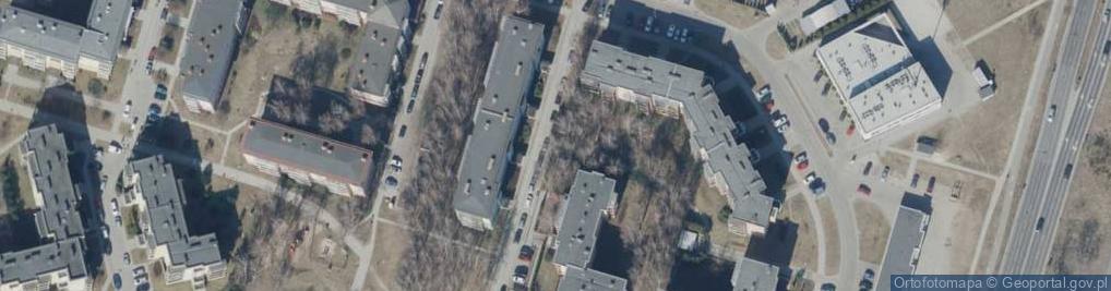 Zdjęcie satelitarne Allegro One Box, zielony automat