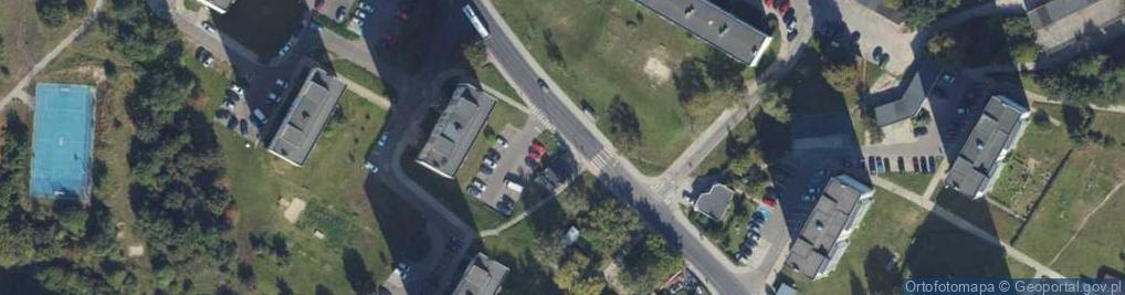 Zdjęcie satelitarne Allegro One Box, zielony automat