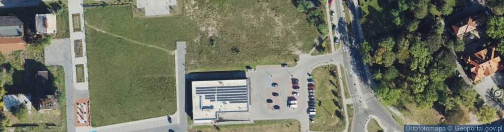 Zdjęcie satelitarne Allegro One Box, zielony automat