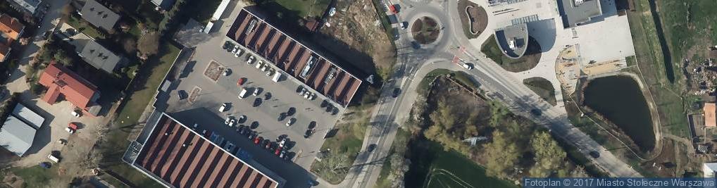 Zdjęcie satelitarne Allegro One Box, zielony automat