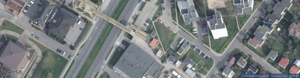 Zdjęcie satelitarne Allegro One Box, zielony automat