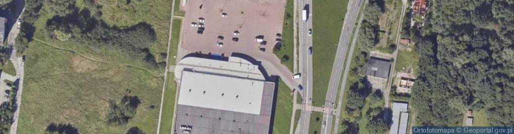 Zdjęcie satelitarne Allegro One Punkt, Auchan