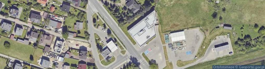 Zdjęcie satelitarne Allegro One Punkt, Auchan
