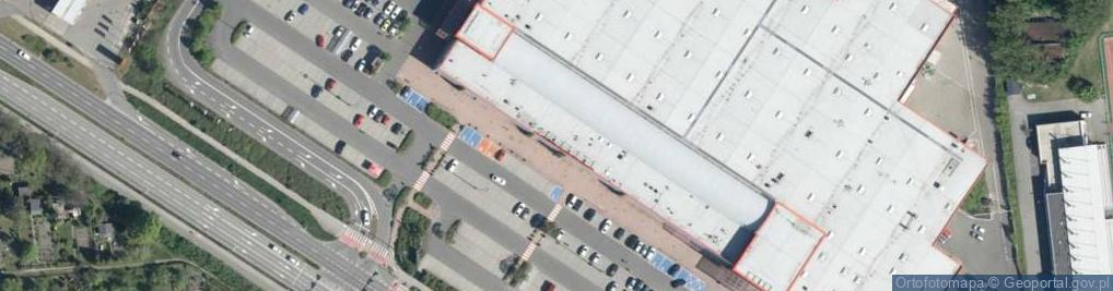 Zdjęcie satelitarne Allegro One Punkt, Auchan