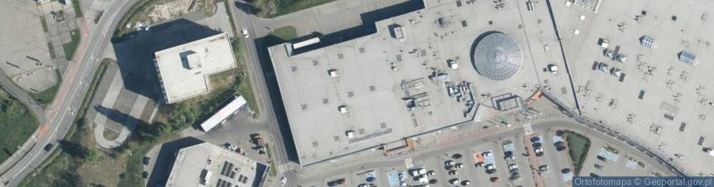 Zdjęcie satelitarne Allegro One Punkt, Auchan