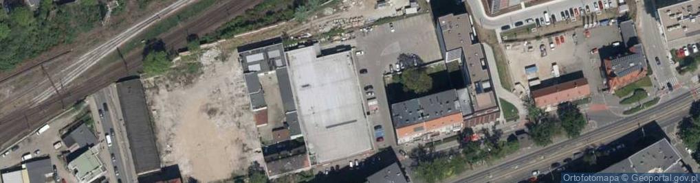 Zdjęcie satelitarne Allegro One Punkt, Auchan