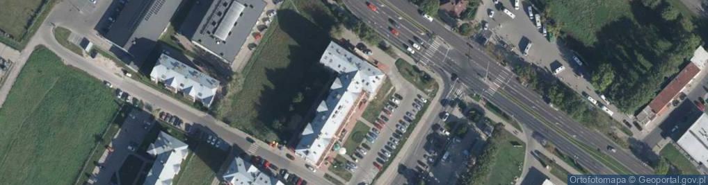 Zdjęcie satelitarne Allegro One Punkt, Kolporter