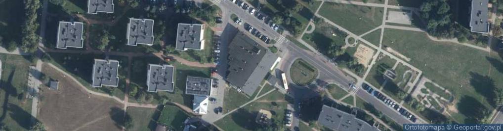 Zdjęcie satelitarne Allegro One Punkt, Kolporter