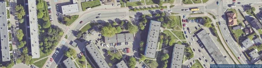 Zdjęcie satelitarne Allegro One Punkt, Kolporter