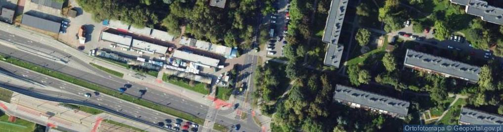 Zdjęcie satelitarne Allegro One Punkt, Kolporter