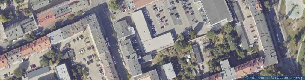 Zdjęcie satelitarne Allegro One Punkt, Kolporter