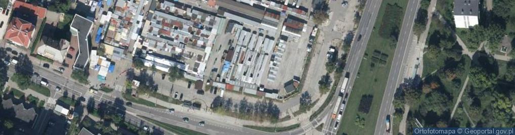 Zdjęcie satelitarne Allegro One Punkt, Kolporter