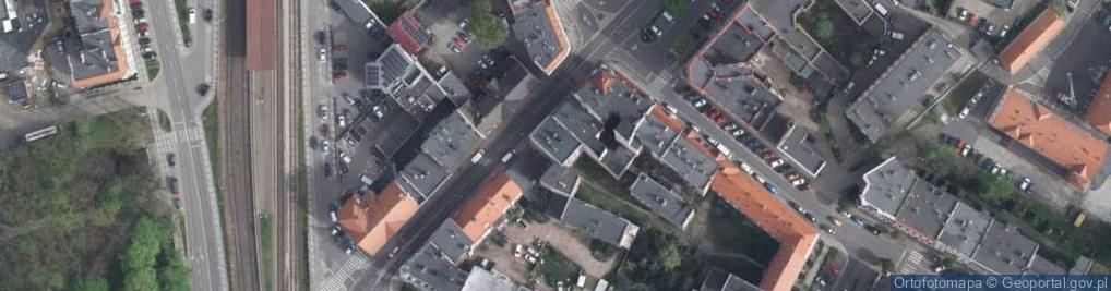 Zdjęcie satelitarne Allegro One Punkt, Kolporter