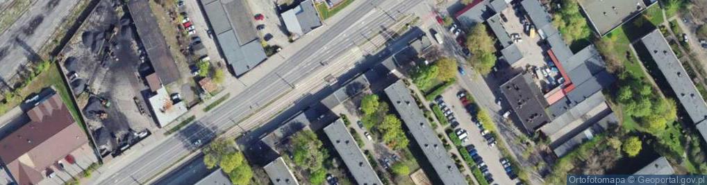 Zdjęcie satelitarne Allegro One Punkt, Kolporter