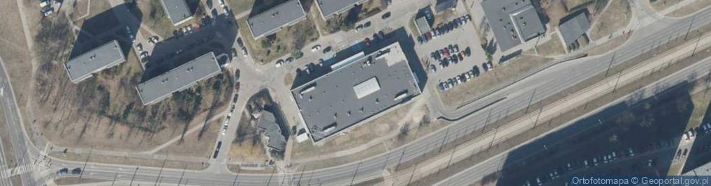 Zdjęcie satelitarne Allegro One Punkt, Kolporter