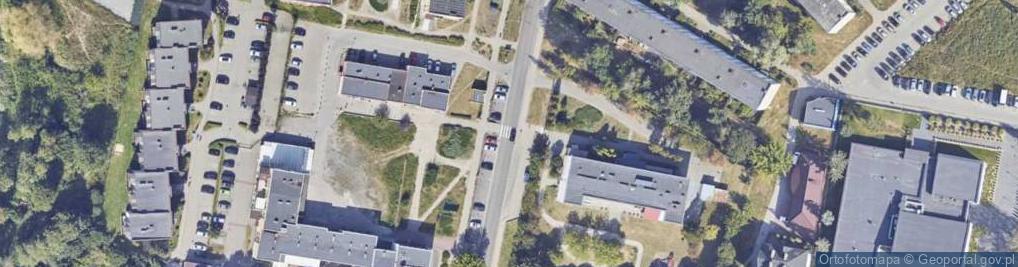 Zdjęcie satelitarne Allegro One Punkt, Kolporter