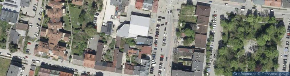 Zdjęcie satelitarne Allegro One Punkt, Kolporter