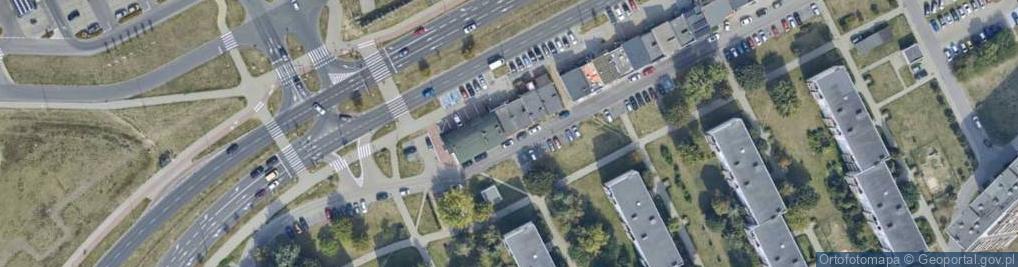 Zdjęcie satelitarne Allegro One Punkty