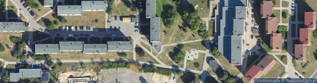Zdjęcie satelitarne Allegro One Punkty
