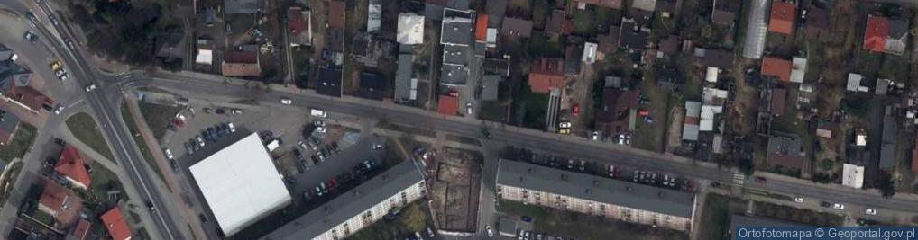 Zdjęcie satelitarne Allegro One Box, zielony automat