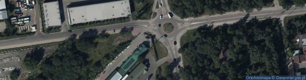 Zdjęcie satelitarne Allegro One Box, zielony automat