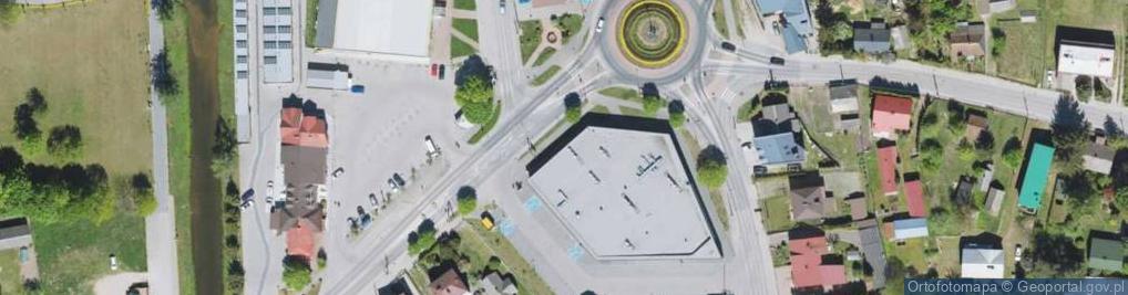 Zdjęcie satelitarne Allegro One Box, zielony automat