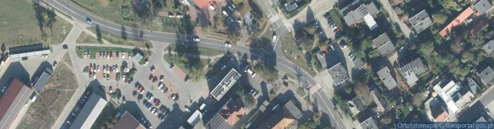 Zdjęcie satelitarne Allegro One Box, zielony automat